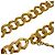 Chanel Vintage 96A Metallkettengürtel Golden - Ansicht 7
