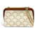 Céline Clutch Celine Triomphe Canvas Marrone Bianco sporco  - vista 1