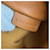 Céline Clutch Celine Triomphe Canvas Marrone Bianco sporco  - vista 12
