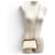 Céline Clutch Celine Triomphe Canvas Marrone Bianco sporco  - vista 3