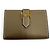 Hermès Tarjetero Mini Business Hermes Bearn Gris pardo