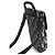 Pochette verticale a tracolla Christian Dior Oblique Saddle Nero - vista 2