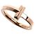 Anello T One in oro rosa 18K di Tiffany & Co.
