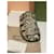 Gucci Python-Optik Leder Sandalen Python drucken Gold hardware  - Ansicht 4