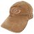 Cappellino Gucci in velluto a coste marrone