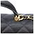 Chanel AS2431 Caviar Top Handle Mini Matelassé 20 Shoulder Bag Nero - vista 7