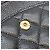 Chanel A01112 Caviar Matelassé 25 Borsa a Spalla Nero - vista 9