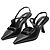 Karl Lagerfeld Décolleté KARMEL Slingback Pelle Nera Nero