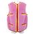 Chanel P03844W02167 94A Chaleco de mezcla de cachemira Rosa Roja Amarillo