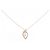 Autre Marque Collana Kumikyoku Au750 con Diamanti Rosa