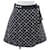 Falda Louis Vuitton Negro Blanco