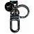 Louis Vuitton Porte Cles Dragonne Monogram Portachiavi Nero - vista 4