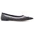 Fendi Colibri flache Schuhe aus FF-Mesh und Leder Braun Schwarz
