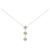 Autre Marque Collana in oro bianco Au750 e diamanti Argento