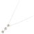 Autre Marque Collana in oro bianco Au750 e diamanti Argento - vista 2