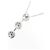 Autre Marque Collana in oro bianco Au750 e diamanti Argento - vista 4