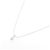 Autre Marque Collar de oro blanco Au750 y diamantes Plata - vista 2