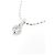 Autre Marque Collar de oro blanco Au750 y diamantes Plata - vista 3