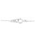 Autre Marque Collar de oro blanco Au750 y diamantes Plata - vista 5