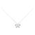 Autre Marque Collana con Diamanti Pt900 Pt850 Argento