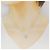 Autre Marque Collana con Diamanti Pt900 Pt850 Argento - vista 6