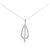 Autre Marque Collana con Diamanti Au750 Argento