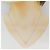 Autre Marque Collana con diamante K14WG Argento - vista 6
