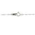 Autre Marque Collana di Diamanti Pt900 Pt850 Argento - vista 5