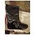 Courreges Courrèges Botas Altas de Charol Negro - vista 9