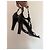 Dior Bondage Schwarze Leder-Sandaletten - Ansicht 4