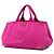 Prada Pink Canvas Canapa Logo Tote - Ansicht 2