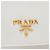 Portafoglio con catena Prada White Saffiano Lux Bianco - vista 5