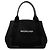 Tote Balenciaga Black Canvas Navy Cabas Tote S Nero