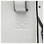 Borsa Hammock in pelle di vitello granulata bianca LOEWE Small Bianco - vista 5