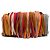 Chloé Hudson Crossbody aus braunem Kalbsleder Small mit Fransen - Ansicht 3