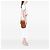 Chloé Hudson Crossbody aus braunem Kalbsleder Small mit Fransen - Ansicht 6