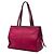 Borsa Tote LOEWE Red Medium Leather Cushion Rosso - vista 2