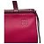 Borsa Tote LOEWE Red Medium Leather Cushion Rosso - vista 5
