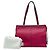 Borsa Tote LOEWE Red Medium Leather Cushion Rosso - vista 7