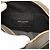 Saint Laurent Round Vinyle Camera Bag Chevron Grain De Poudre Grau Braun Anthrazitgrau - Ansicht 5