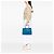 Borsa Prada Blue Medium Saffiano Lux Galleria Satchel Turchese - vista 6