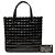 Tote Chanel Black CC Chocolate Bar Patent Nero - vista 8