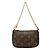 Louis Vuitton Brown Monogram Mini Pochette Accessoires Marrom