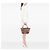 Tote Burberry Brown Small House Check Canvas Bridle Canterbury Marrone Marrone chiaro - vista 5