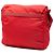 Borsa Messenger Prada Red Saffiano Trimmed Tessuto Zip Buckle Rosso - vista 2
