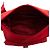 Borsa Messenger Prada Red Saffiano Trimmed Tessuto Zip Buckle Rosso - vista 4