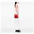 Borsa Messenger Prada Red Saffiano Trimmed Tessuto Zip Buckle Rosso - vista 6