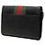 Portafoglio Gucci Dionysus Web Mini in pelle di vitello nera con catena Nero - vista 2