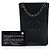Chanel Schwarzer CC Kalbsleder Handy Crossbody - Ansicht 7