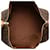 Louis Vuitton Marrone Monogram Keepall 55 - vista 4